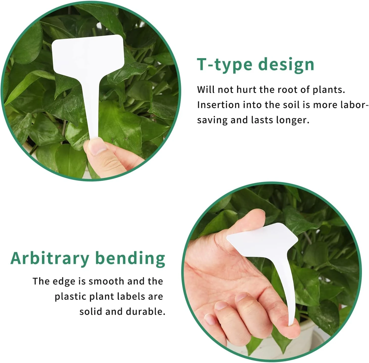Plastic Plant T-Type Tags